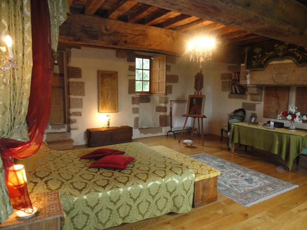 Manoir De La Branche Bed & Breakfast Maen Roch ห้อง รูปภาพ
